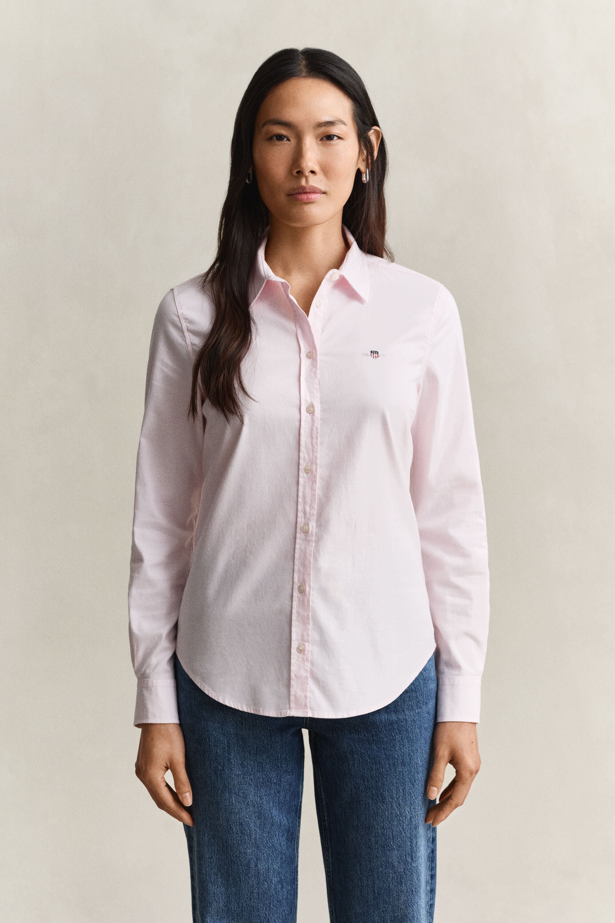 Classic Slim Oxford skjorte med stræk