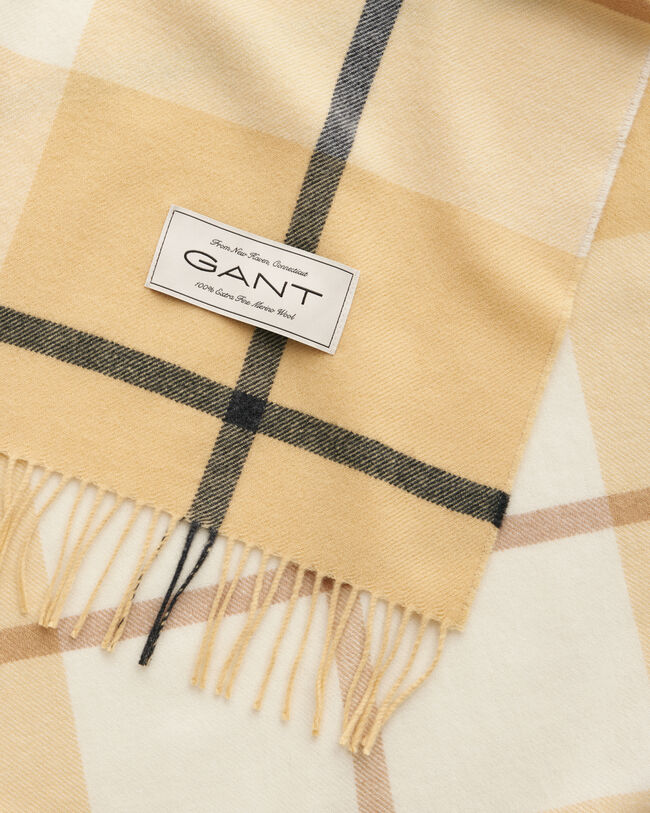 Tæppe af ekstra fin merinould