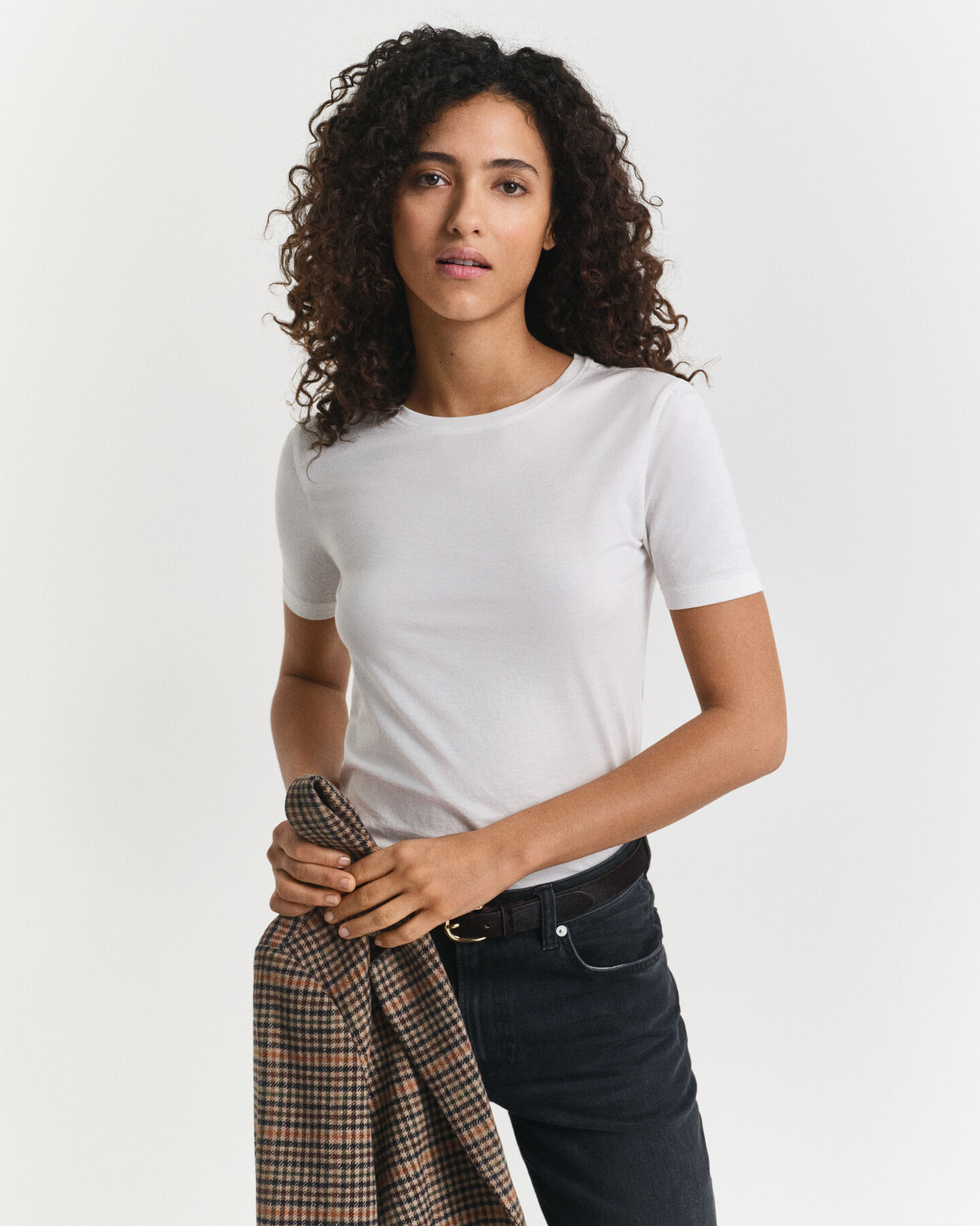 T-shirt i let bomuld