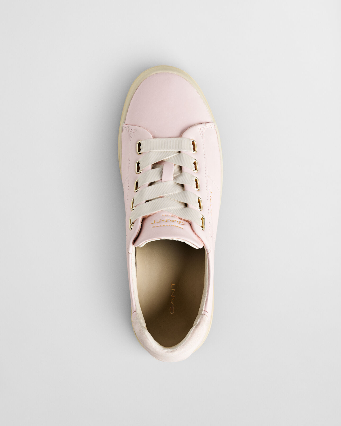 Avona pastel l&aelig;dersneakers