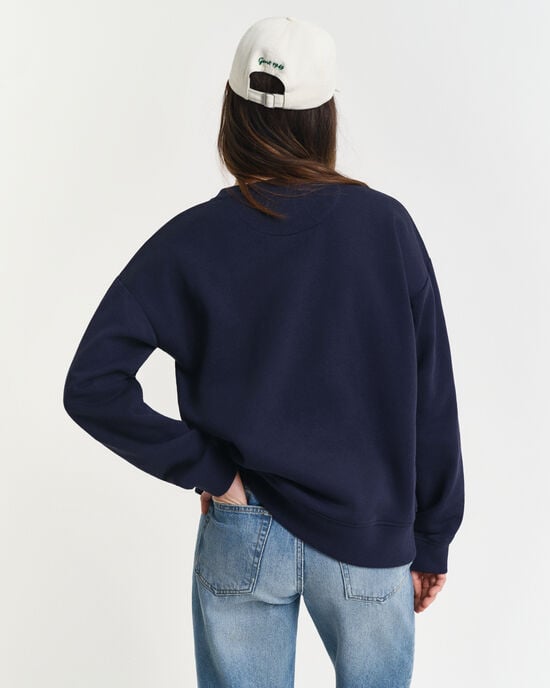 Shield sweatshirt med crewneck