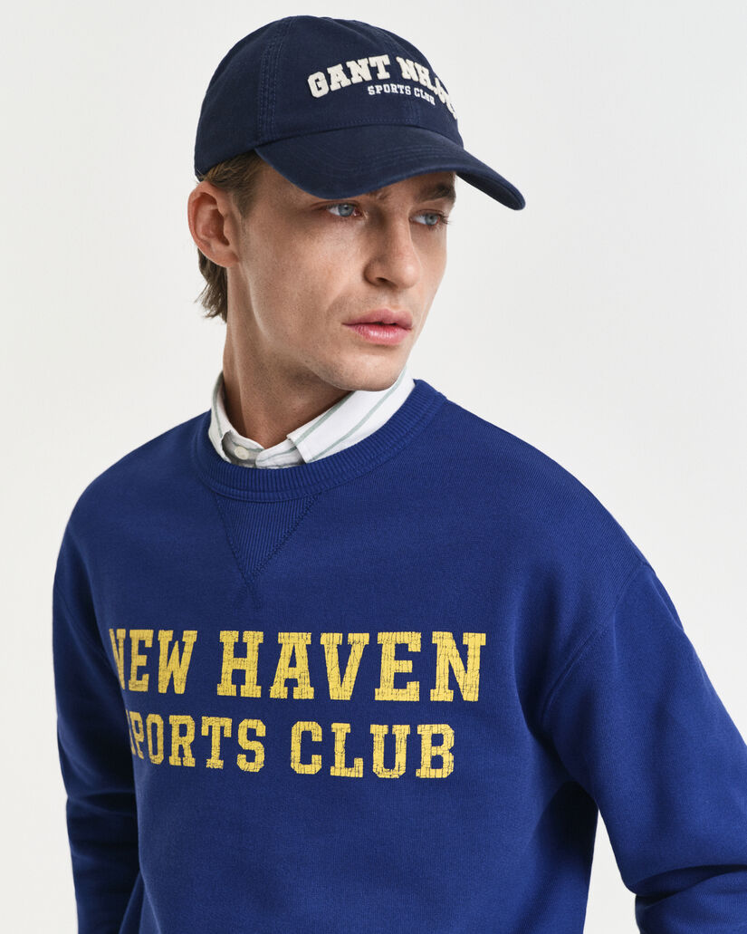 Graphic sweatshirt med crewneck