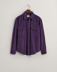 Relaxed fit skjorte af jernbanefl&oslash;jl