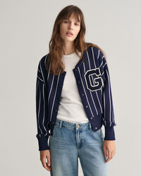 GANT Varsity strikket bomber-cardigan