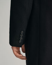 Tailored fit klassiske overjakke af uld