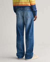 Loose Fit jeans med vintage-vask