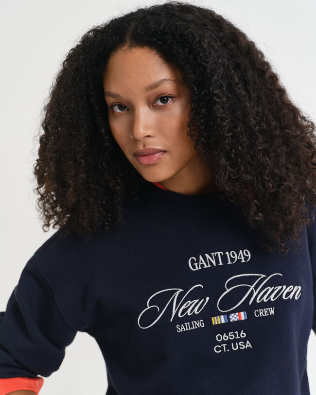 Sailing Graphic sweatshirt med crewneck