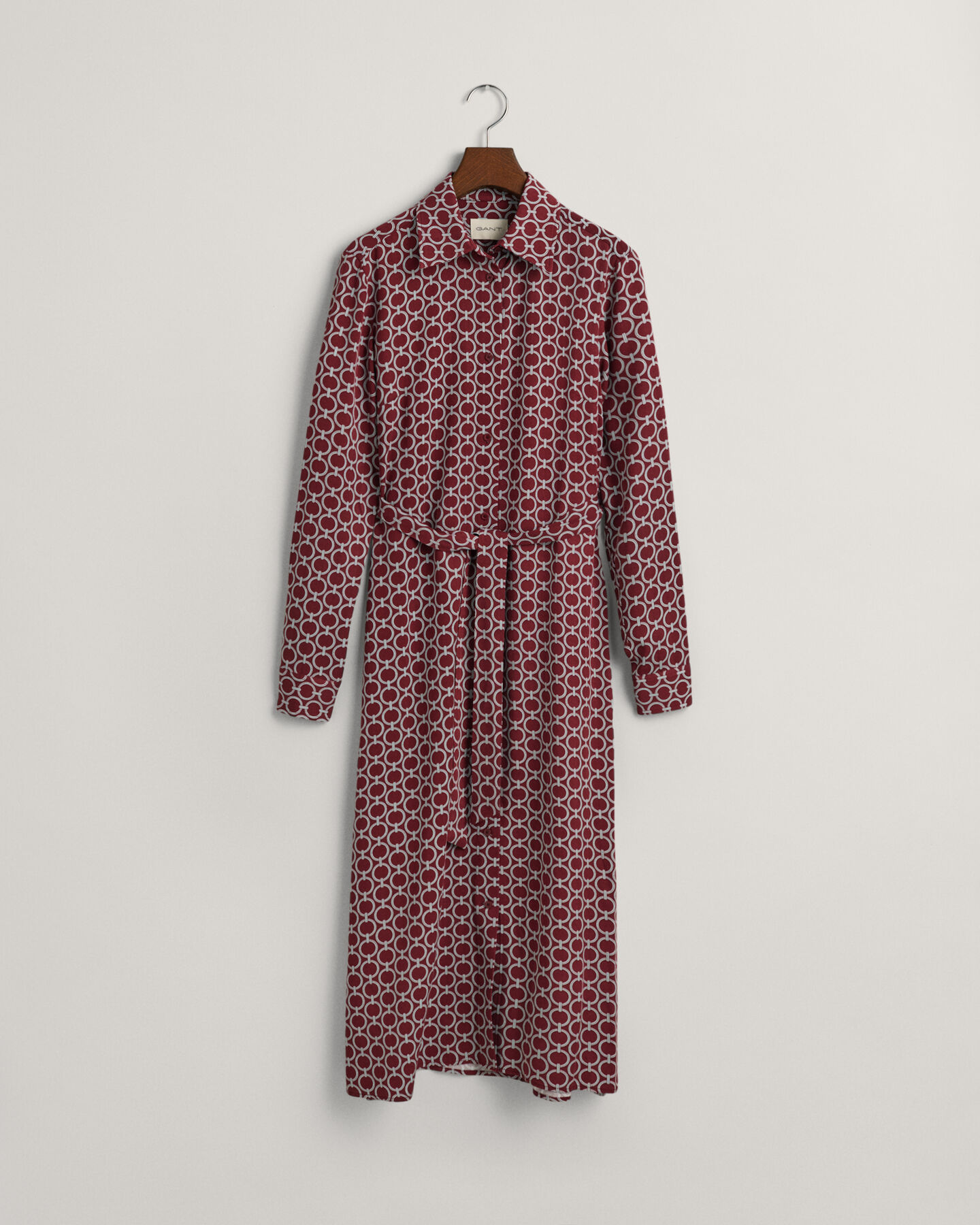 Slim fit Geometric skjortekjole