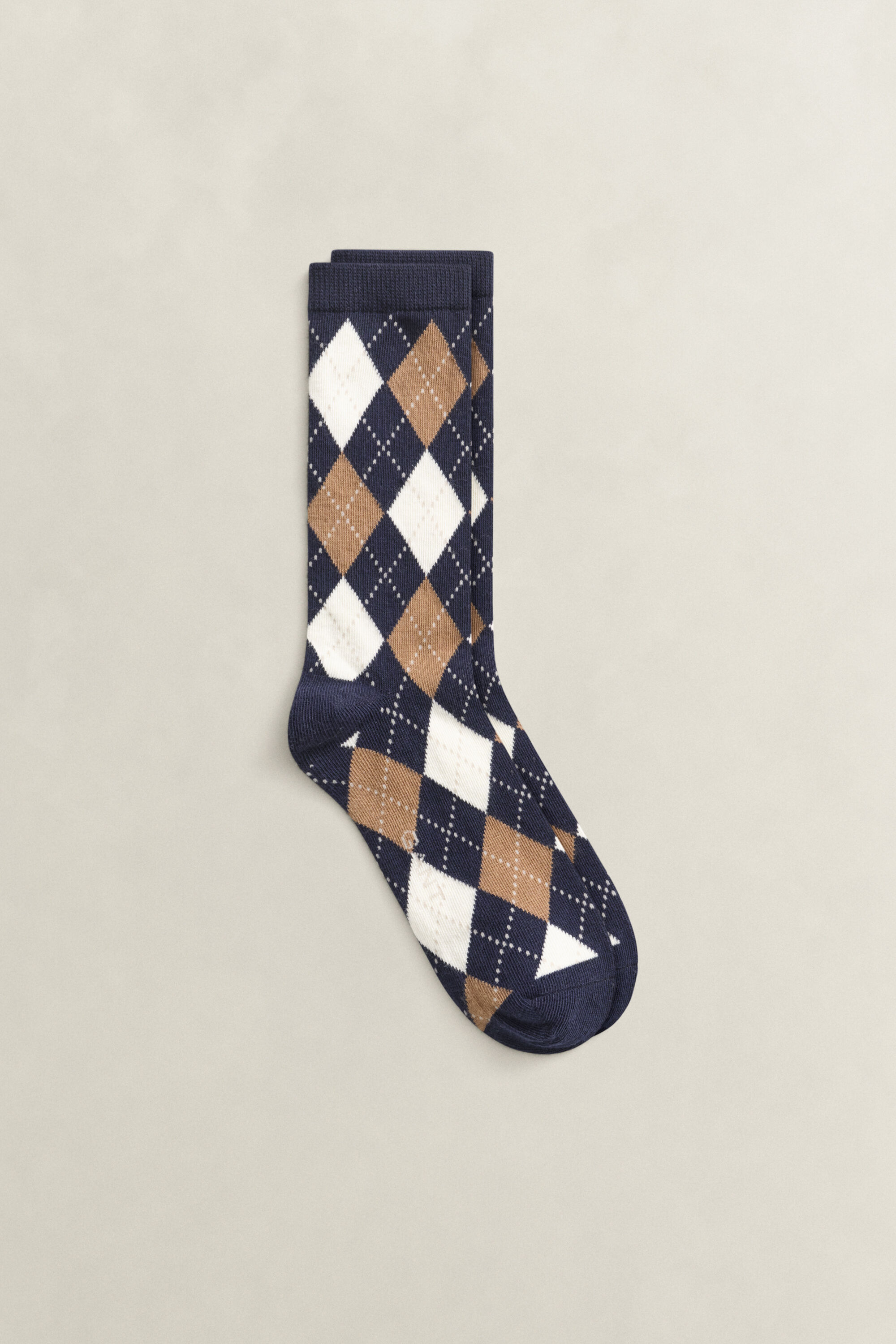 Argyle-mønstrede sokker