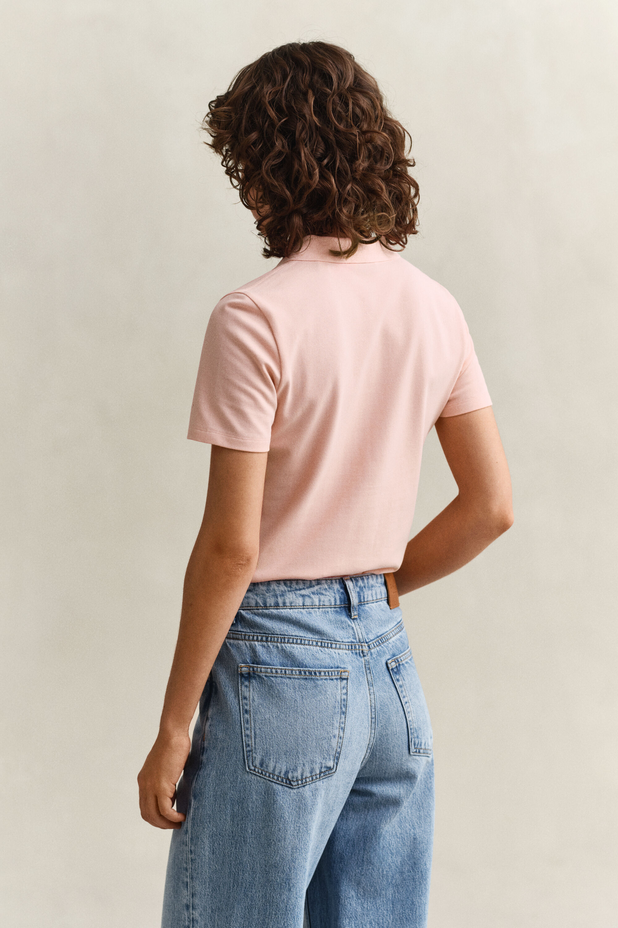 Slim fit poloskjorte