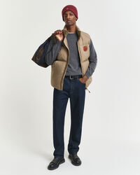 Crewneck sweater i ekstra fin lammeuld