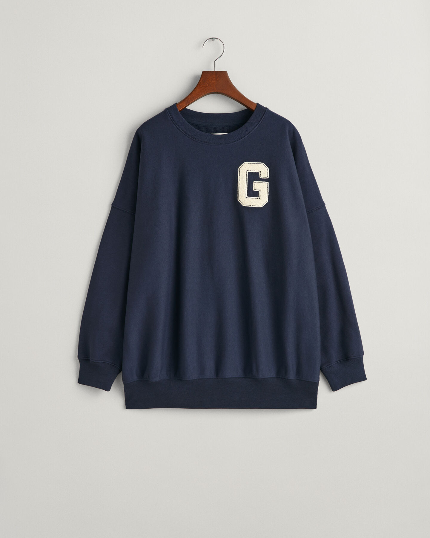 Oversized G sweatshirt med crewneck