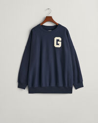 Oversized G sweatshirt med crewneck