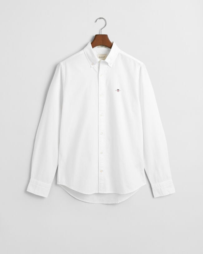Slim fit klassisk Oxford-skjorte