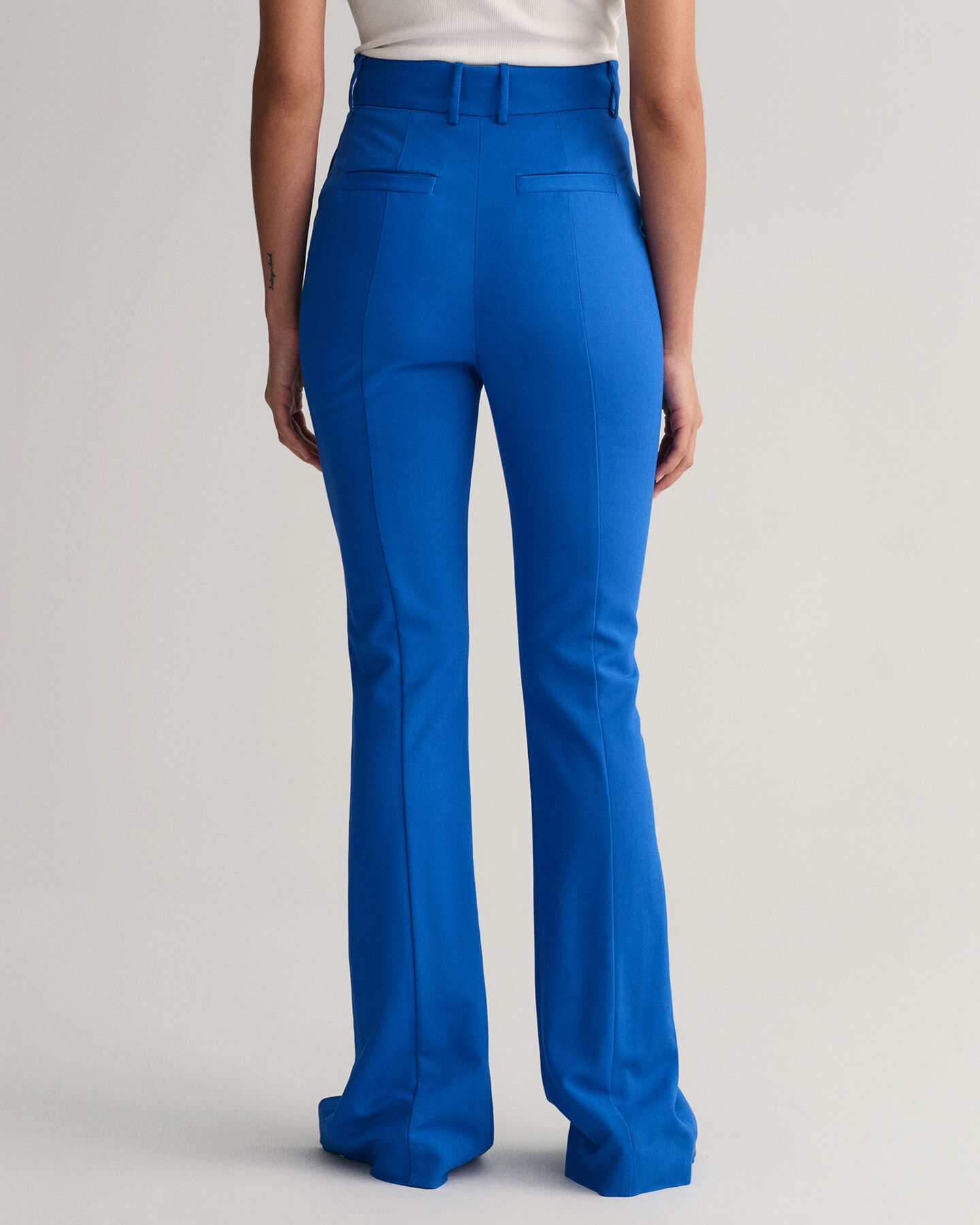 Jakkesæt-bukser med lige ben