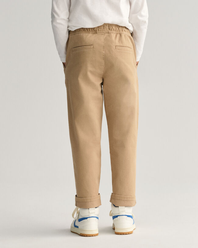 Kids v&aelig;vede pull-on-bukser