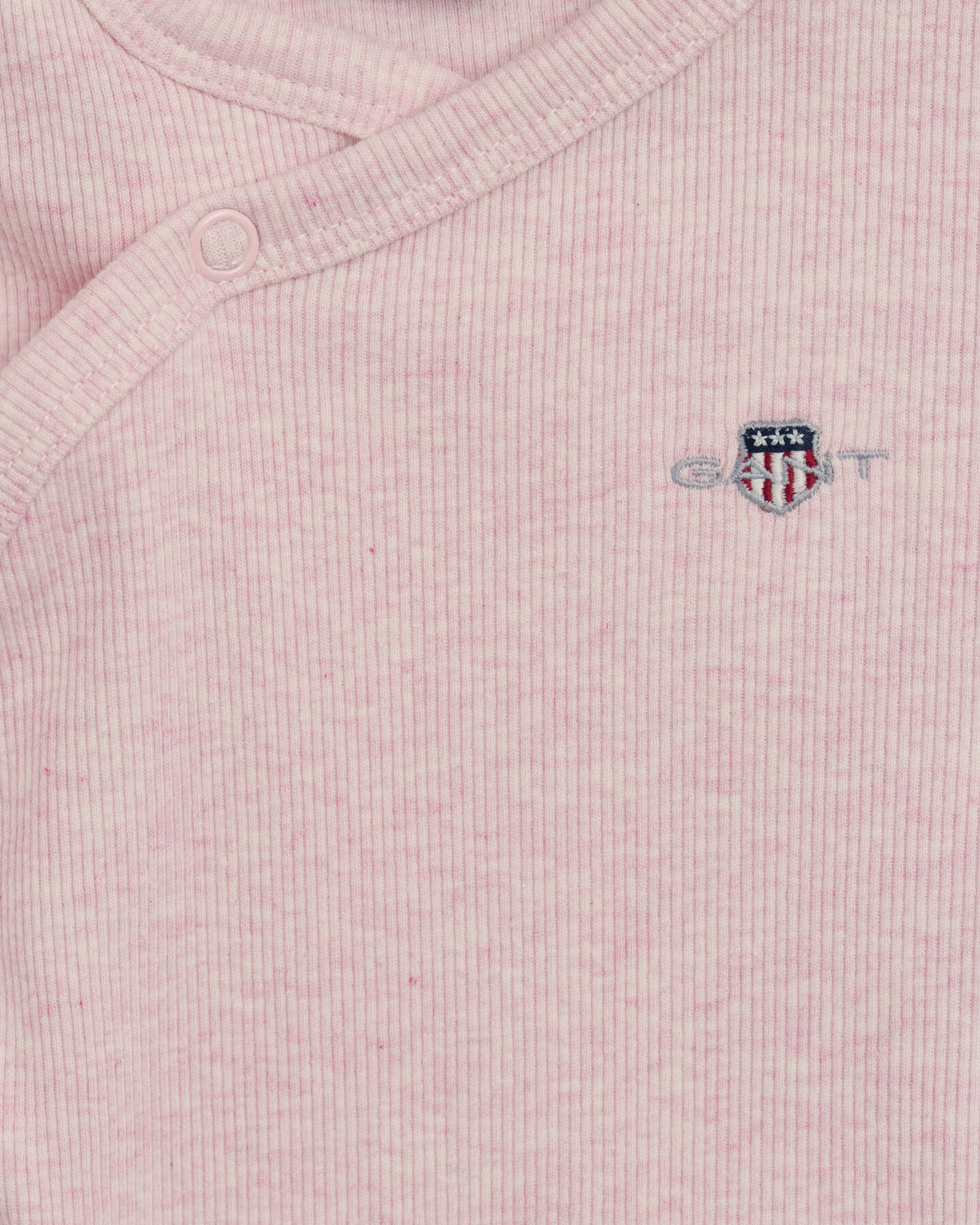 Baby Shield ribstrikket sl&aring;-om bodysuit