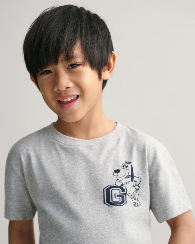 T-shirt med Kids G Dog-tryk