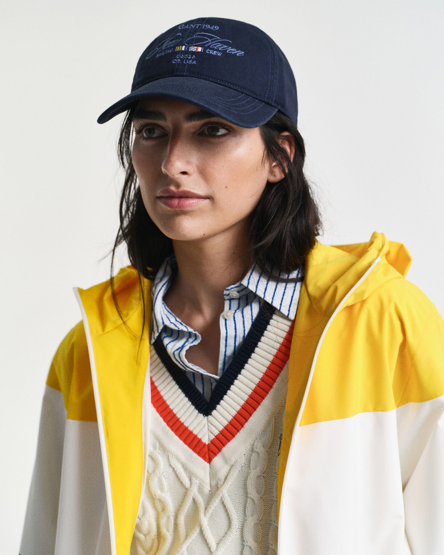 Sailing jakke med blokke