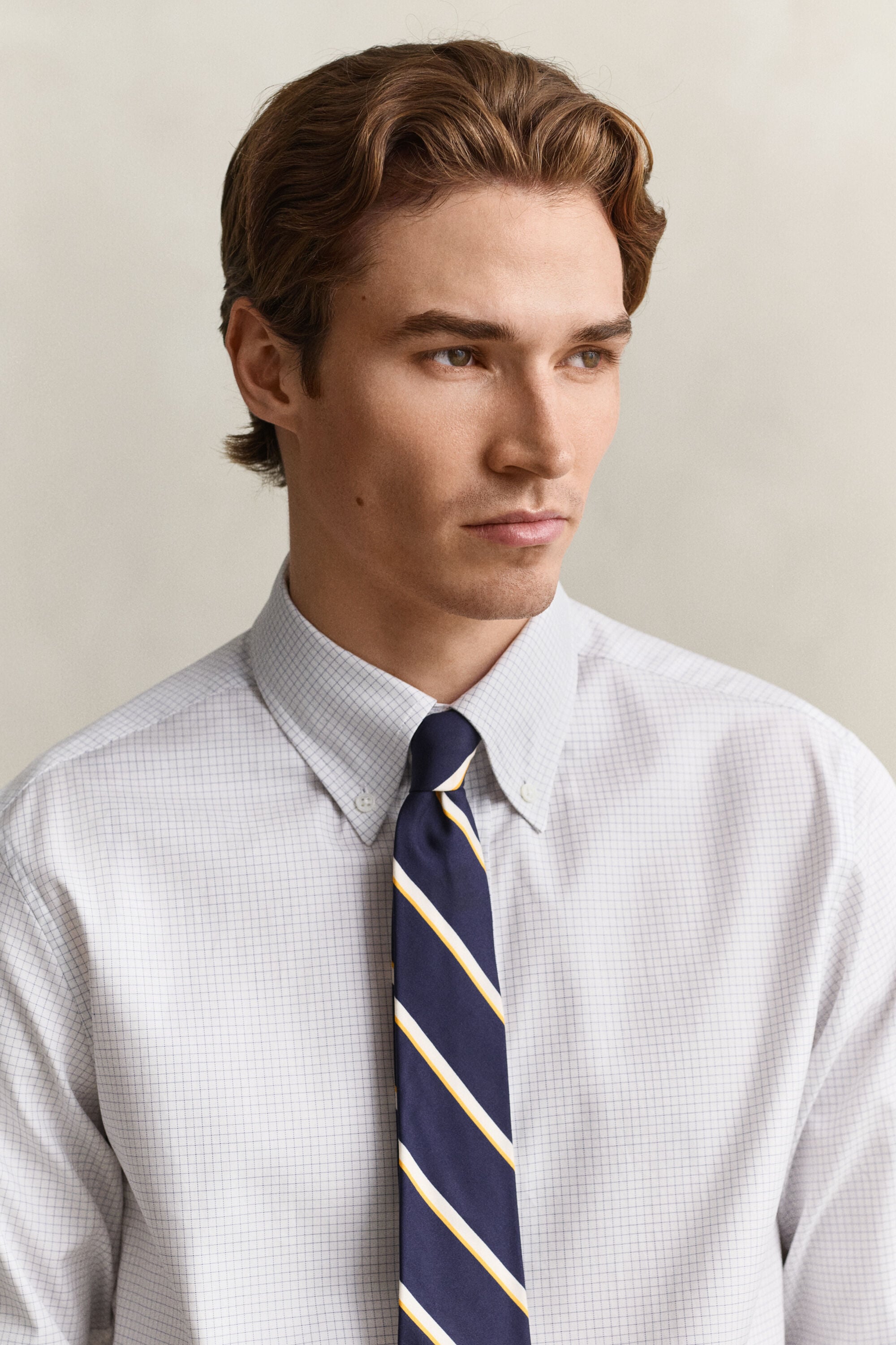 Ternet elegant skjorte i twill