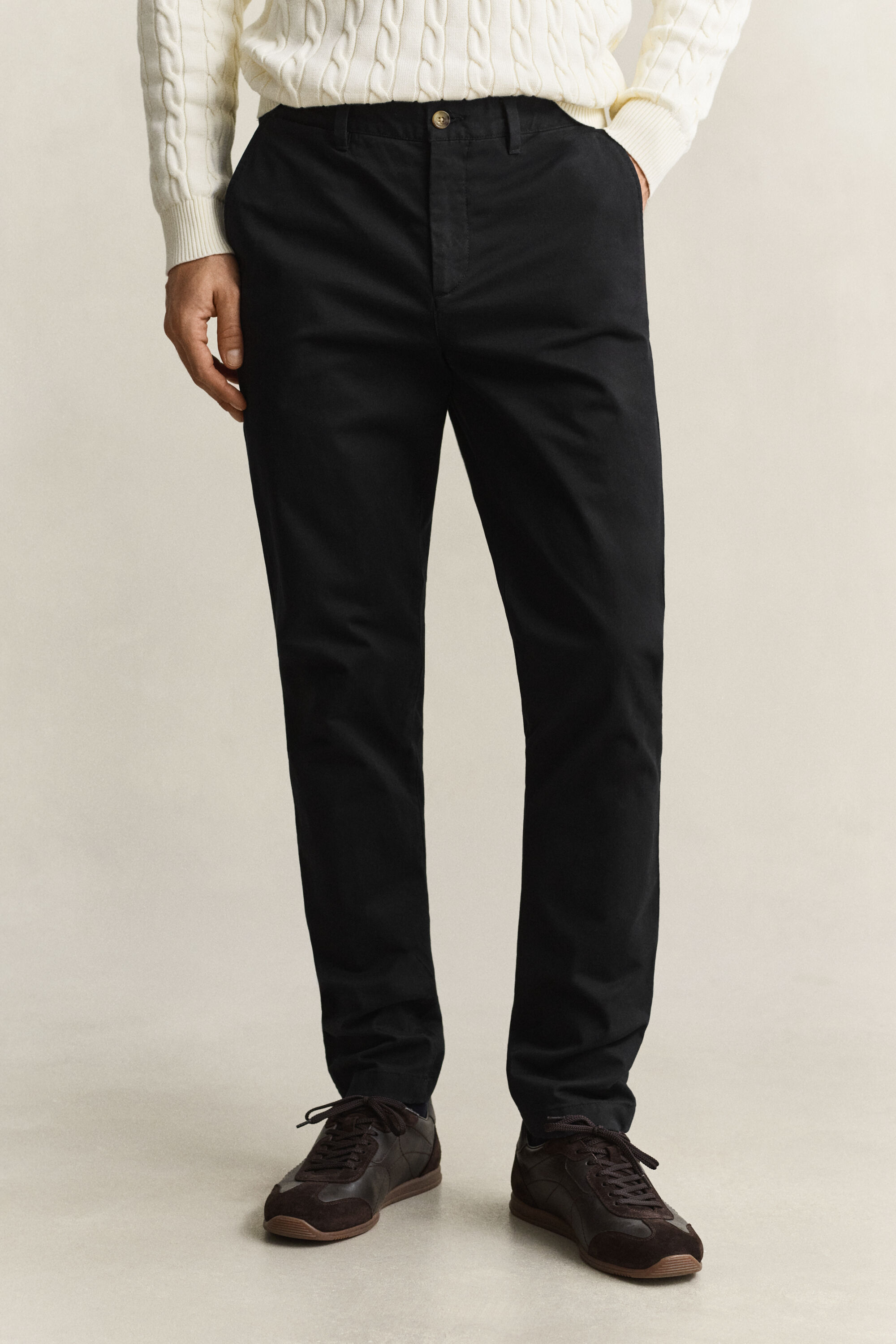 Slim fit klassiske chinobukser