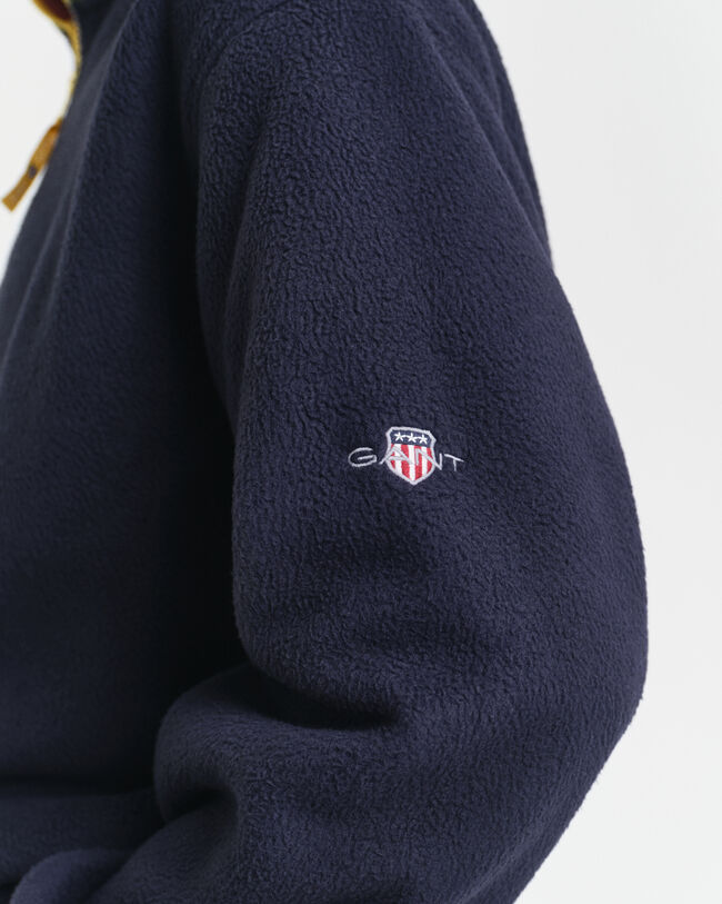 Hættetrøje med farveblokke