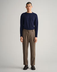 Houndstooth-ternede jakkesæt-bukser