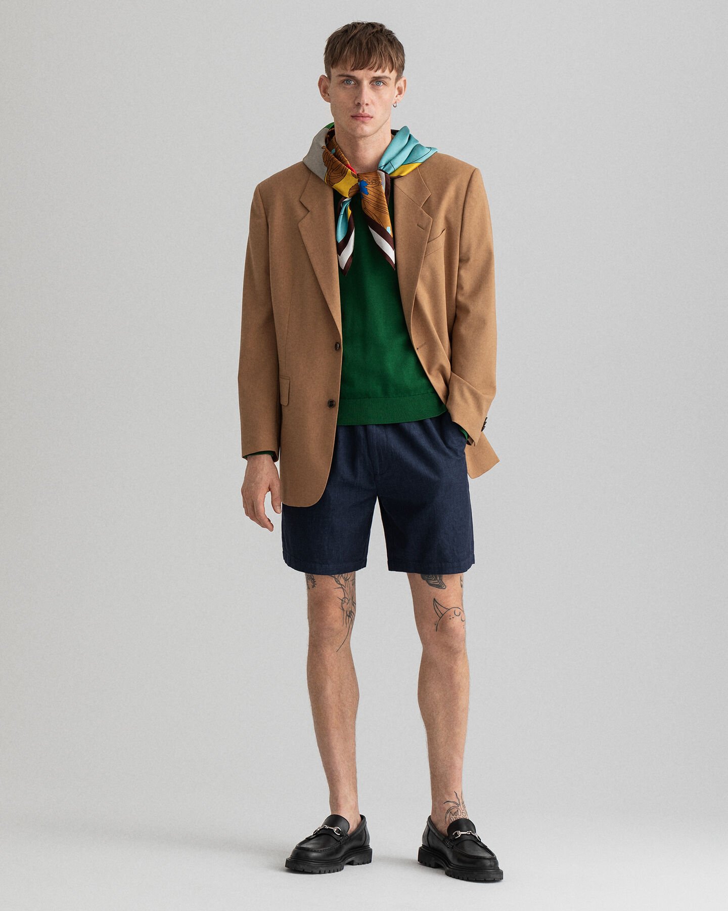 Shorts med løbesnor