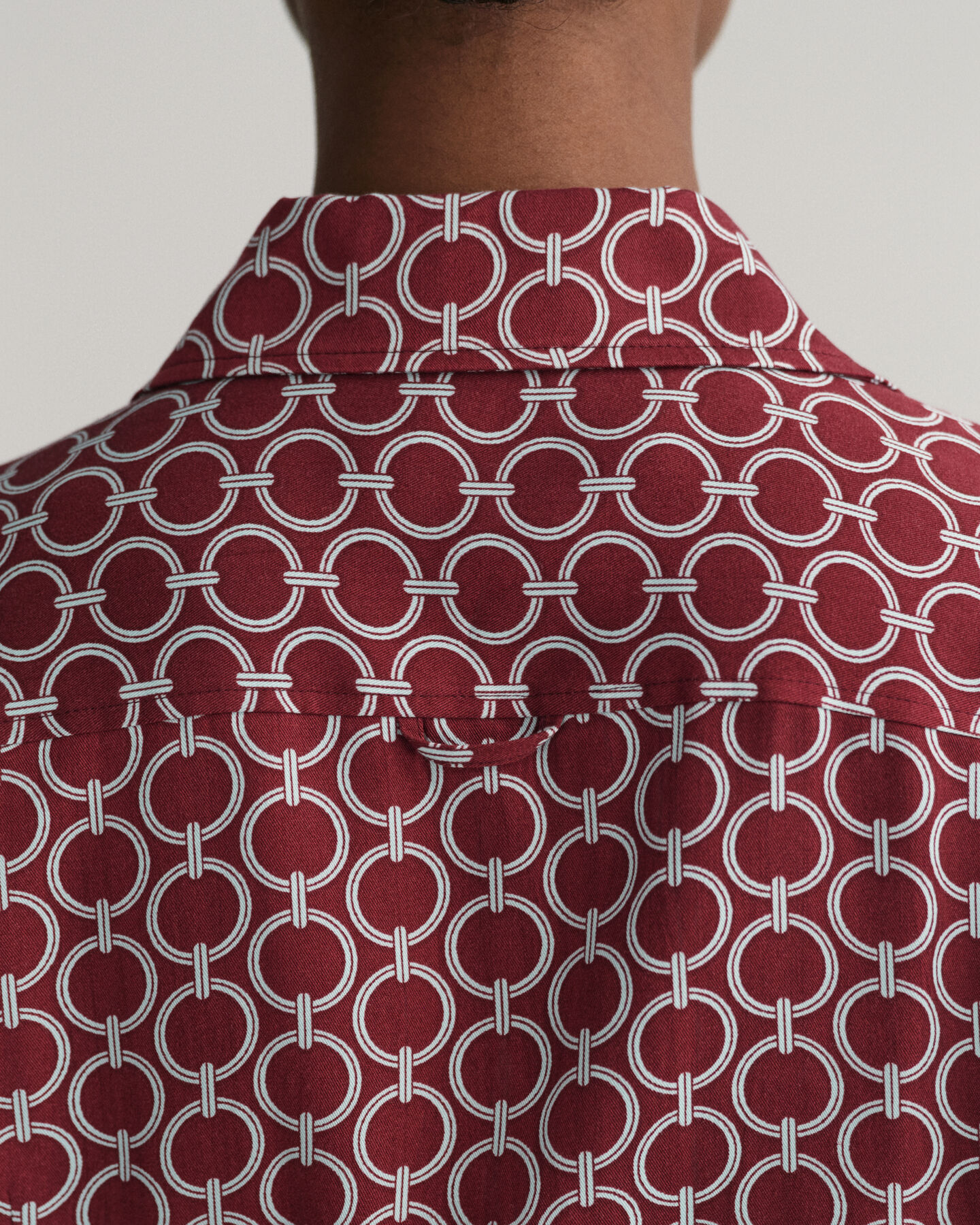 Slim fit Geometric skjortekjole