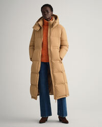 Dunfrakke i fuld længde