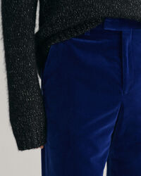 Jakkes&aelig;t-bukser i fl&oslash;jl