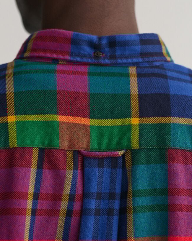 Relaxed fit ternet twillskjorte