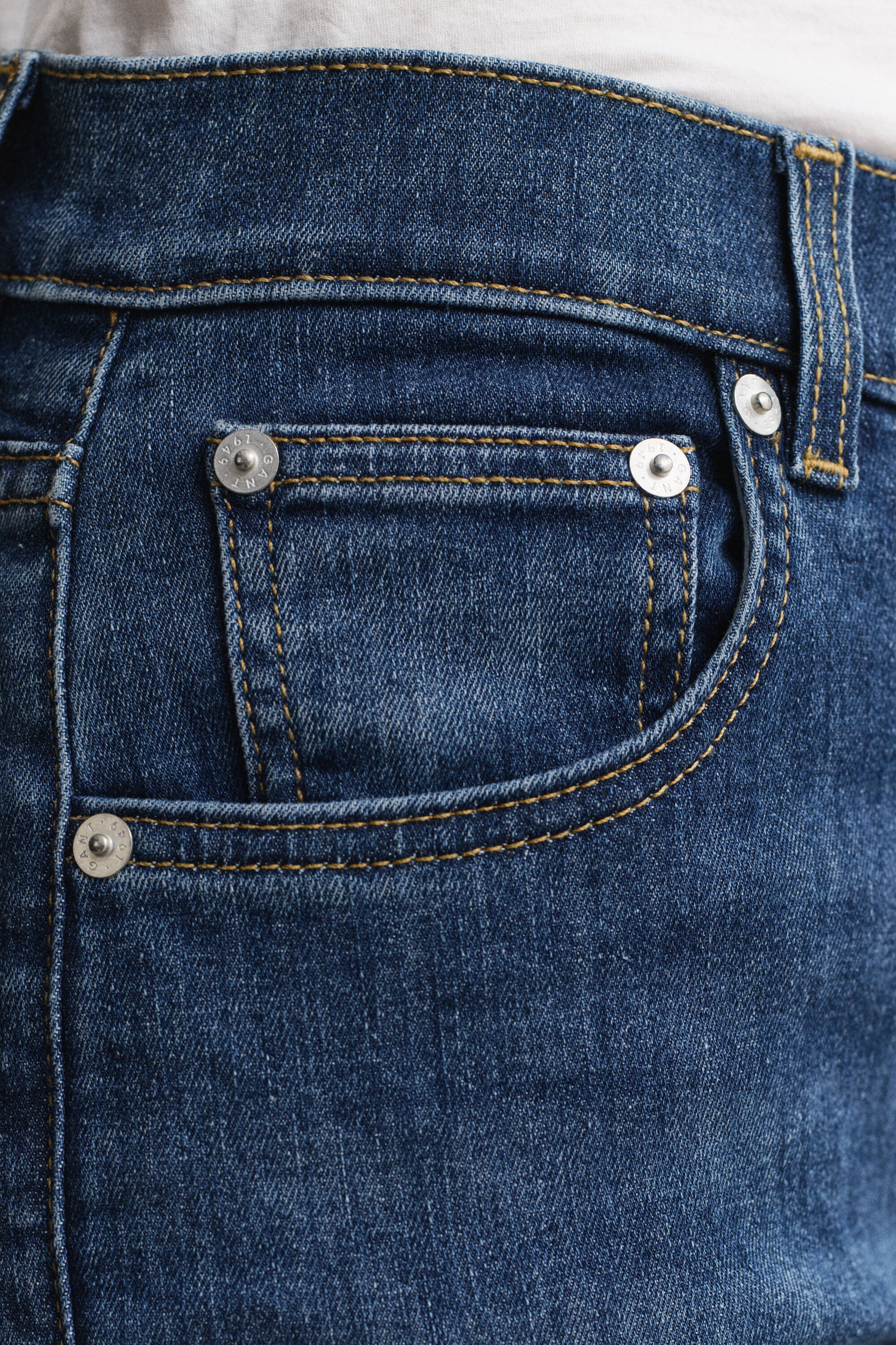Skinny jeans med stræk