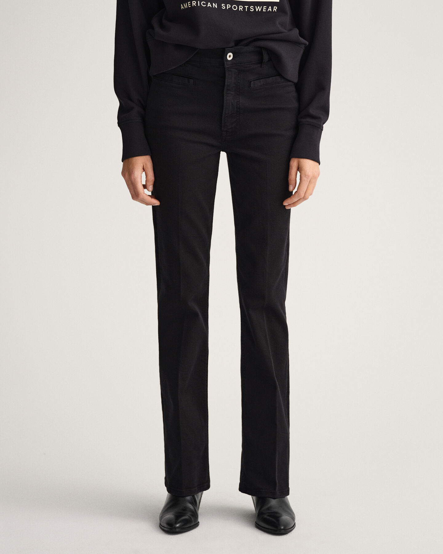 Jeans i farver med svaj