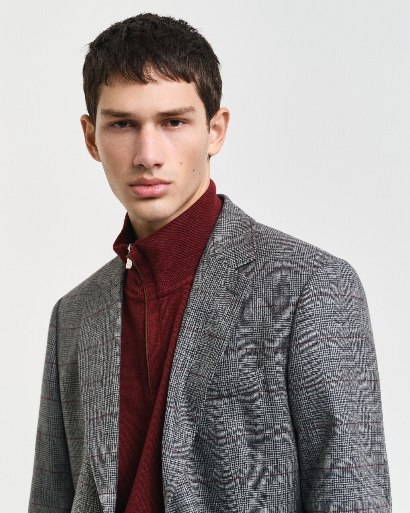 Jakkesæt-blazer med tern