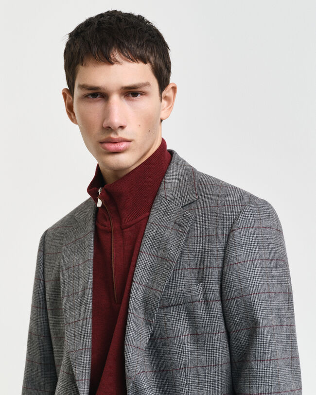 Jakkesæt-blazer med tern