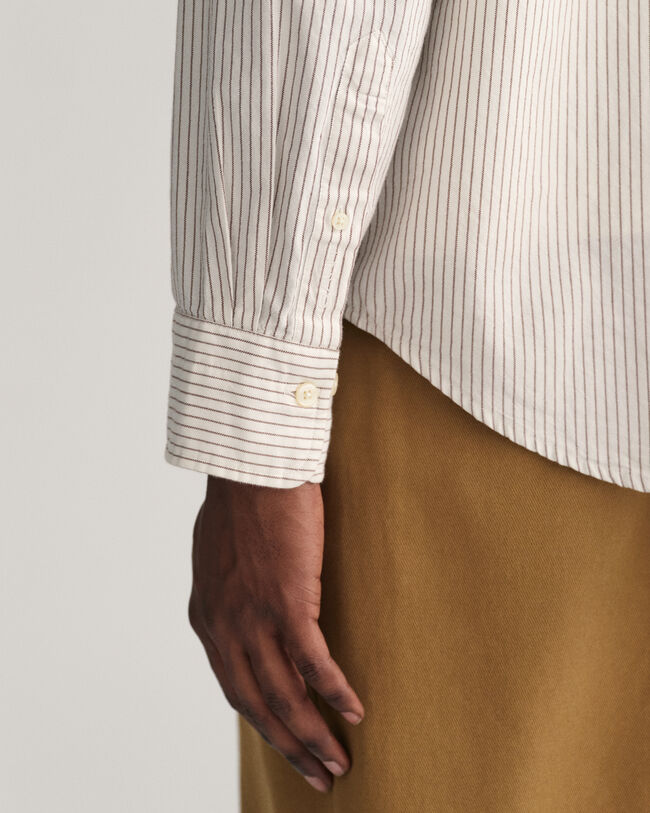 Relaxed fit stribet Archive Oxford-skjorte