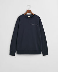 Graphic sweatshirt med tryk og crewneck