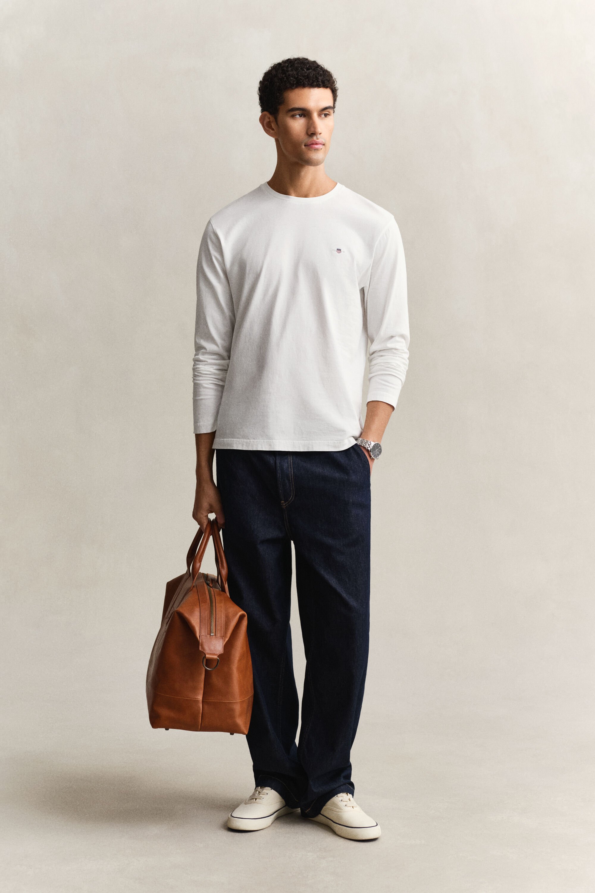 Shield T-shirt med lange ærmer