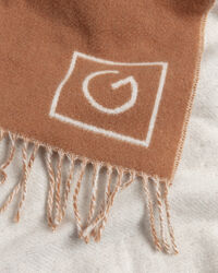 Dobbeltsidet uldhalstørklæde