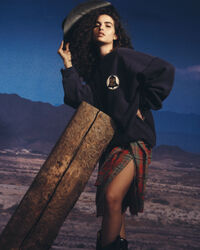 Wrangler x GANT sweatshirt med badge