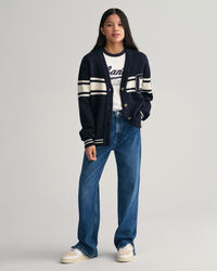Teen Girls GANT Varsity cardigan