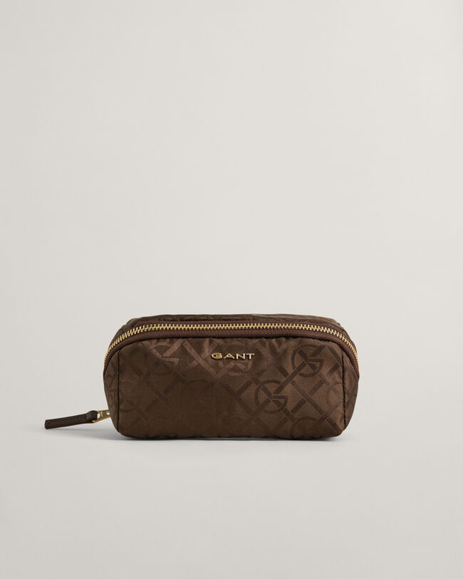 G Patterned makeup-taske