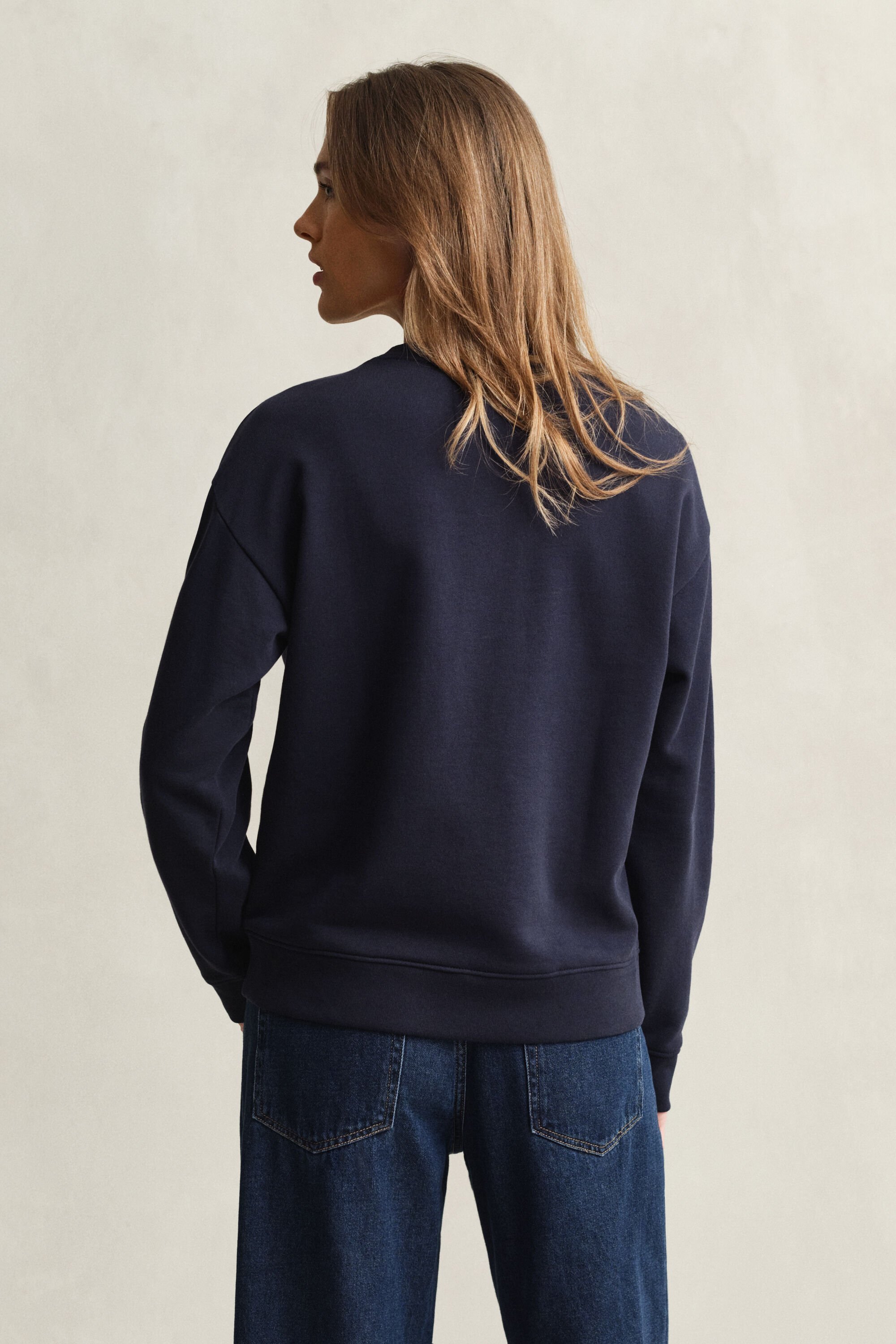 Graphic sweatshirt med crewneck