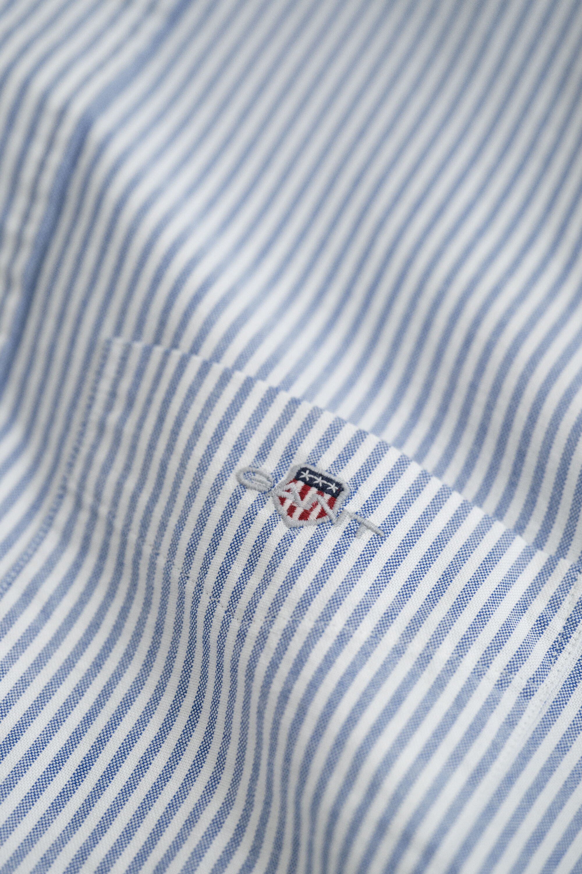 Klassisk Oxford skjorte med bankerstriber