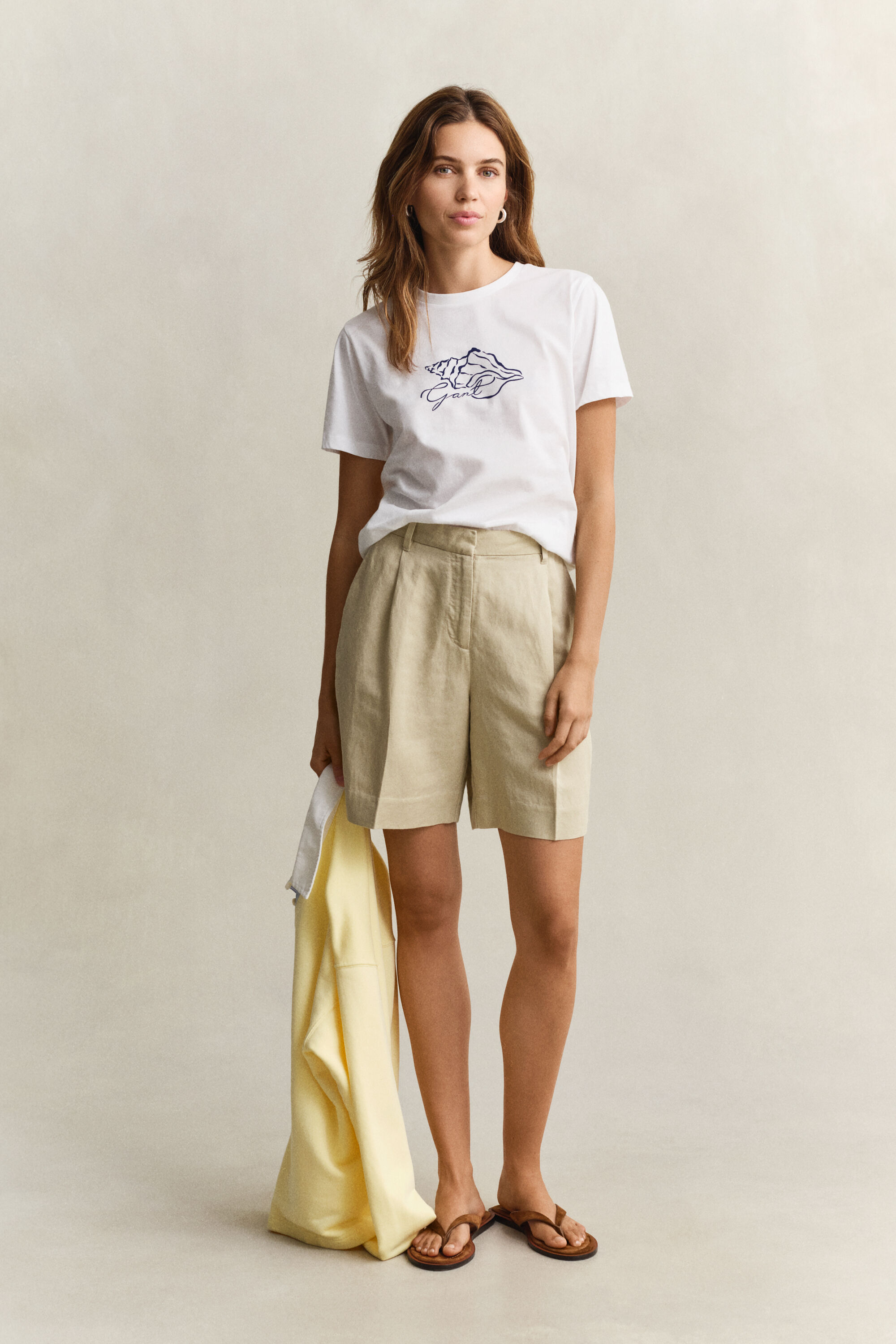 T-shirt med grafisk tryk