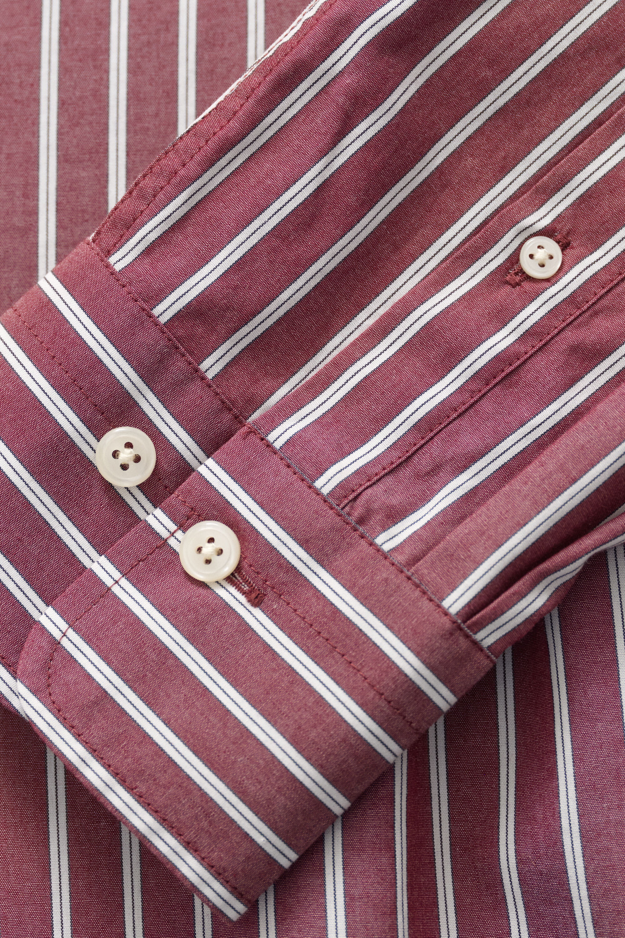 Striped Poplin Shirt