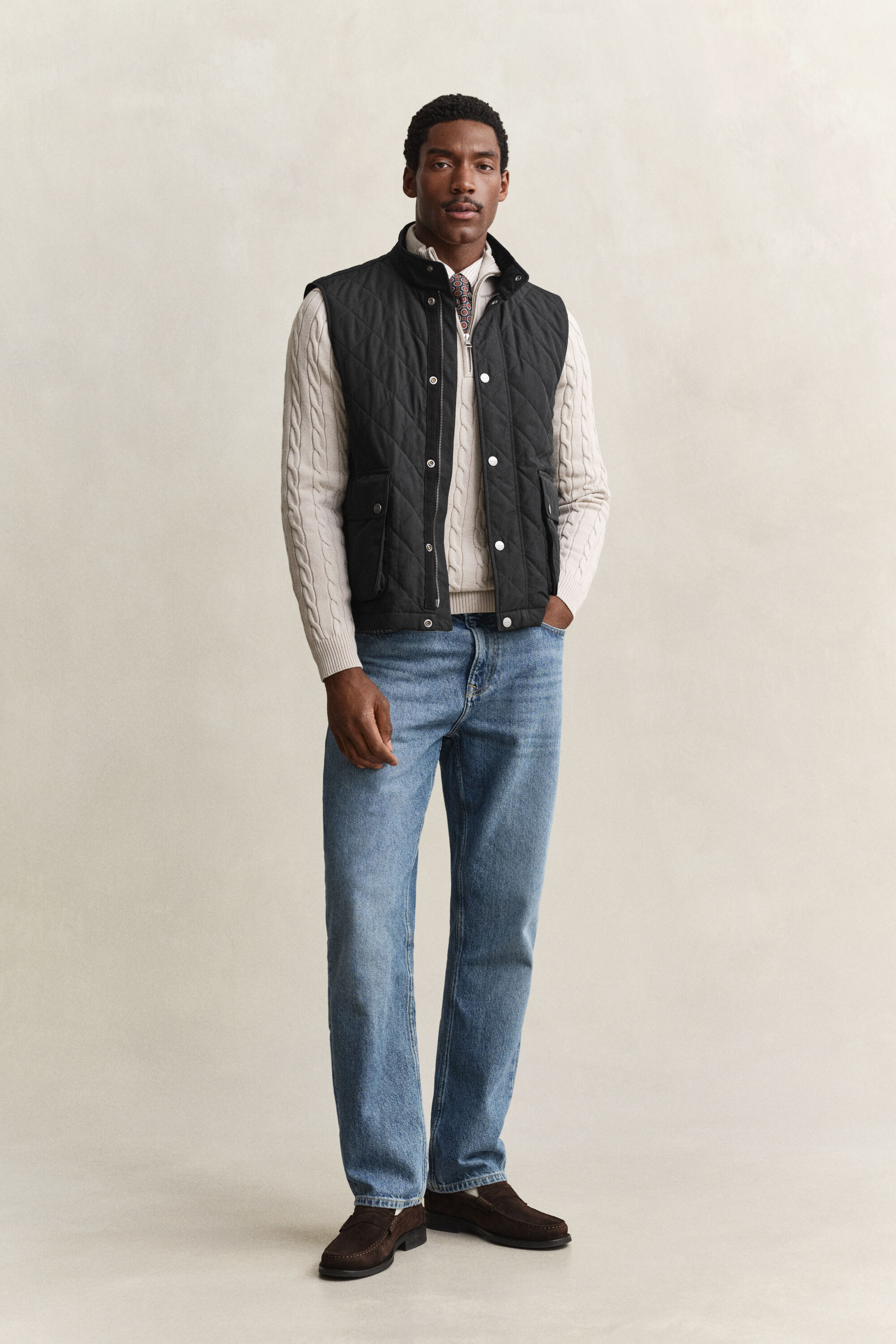 Quiltet vest