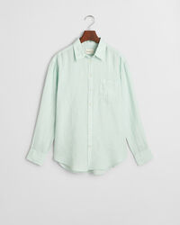 Relaxed fit hørskjorte