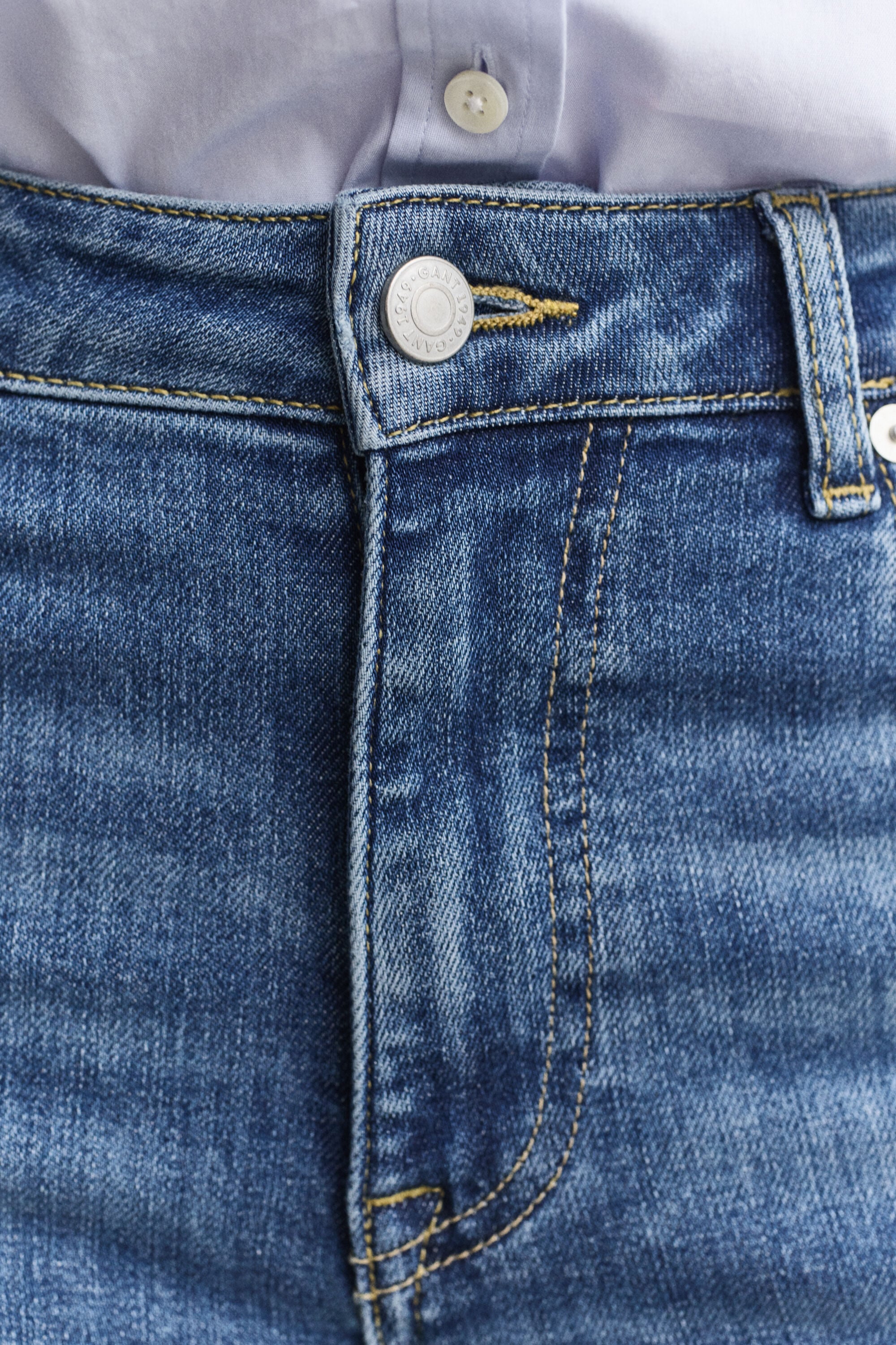 Korte jeans med stræk